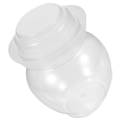 SEWACC Fermentation Jar 800ml Plastic Pickle Jar Kimchi Container Kitchen Food Storage Airtight Sealed Household Vegetable Pickling Container