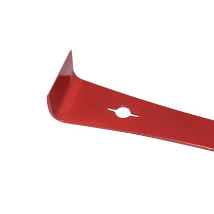 Stainless Steel Pry Bar Scraper,Stainless Steel Beekeepers Hive Tool,Hive Scraper Tools- Premium Bee Hive Hand Tool for Efficient Beekeeping and Hive Maintenance (Red) - color: Red