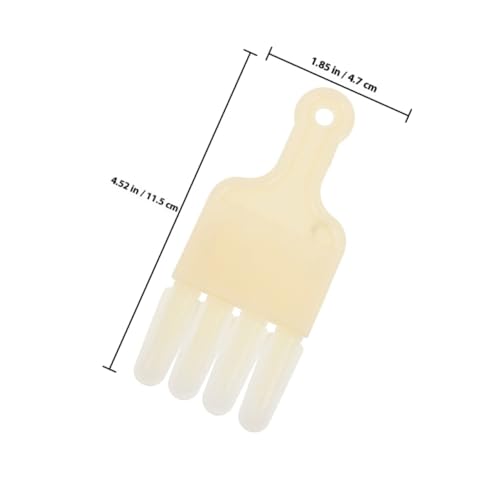 2pcs Beekeeper Jelly Squeegee Pen Beekeeping Tool Scraper Multifunctional 4-Row Extraction Tool for Honeycomb Cleaning and Apiculture Use