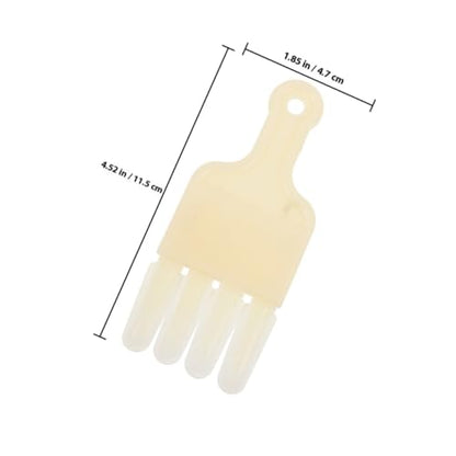 2pcs Beekeeper Jelly Squeegee Pen Beekeeping Tool Scraper Multifunctional 4-Row Extraction Tool for Honeycomb Cleaning and Apiculture Use