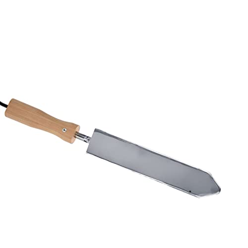 GLOGLOW Electric Honey Uncapping Hot Knife, 110V, Stainless Steel, Beekeeping Tool, 17.32 Inch, US Plug