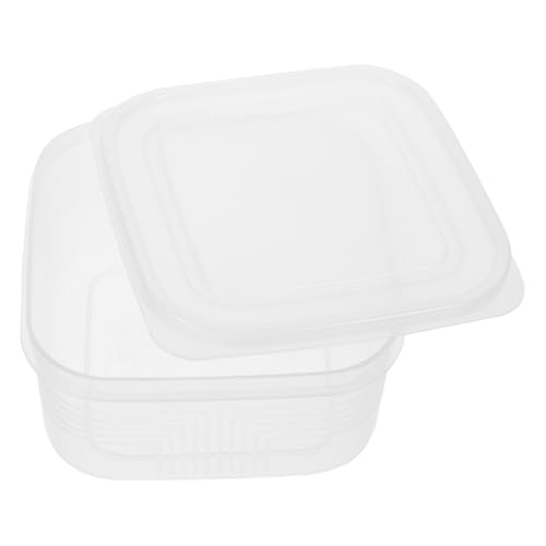Freezer Storage Boxes for Fridge Cheese Preservation Box Airtight Bread Container - color: Transparent