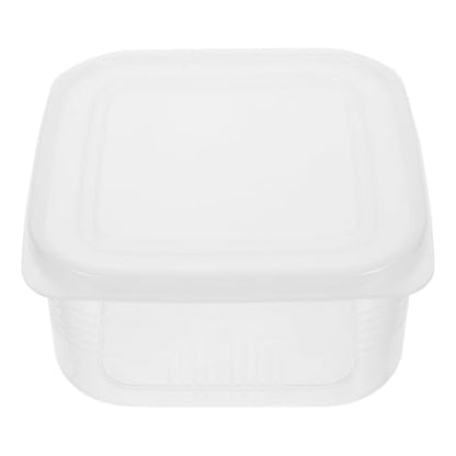 Zerodeko 800ml Food Storage Container with Lid, Fridge Organizer Box for Cheese and Bread Preservation, Household Fresh-keeping Case for Kitchen and Refrigerator Use