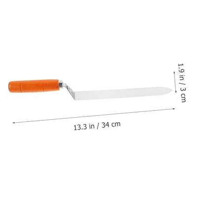Stainless Steel Honey Extractor Uncapping Knife Handle Efficient Honey Scraper Tool for Beekeeping Compact Design for Easy