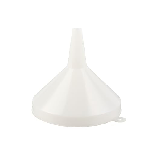 Restaurantware-Met Lux 24-ounce Plastic Funnel, 1 Plastic Funnel - Precise Spout, White Pouring Tool, Wide Spout, For Transferring Ingredients - size: 24 oz, style: Funnel