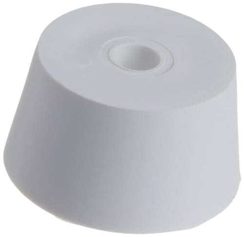 Drilled Rubber Stopper #10 Set of 3 (Pack of 2) - size: #10 (Pack of 2)
