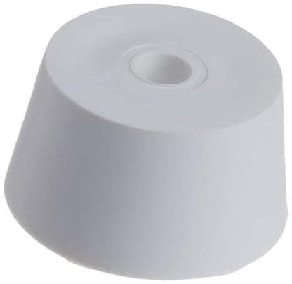 Drilled Rubber Stopper #10 Set of 3 (Pack of 2) - size: #10 (Pack of 2)