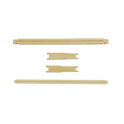 Hoover Hives Wooden Medium Frames (Unassembled) – Durable Langstroth Beekeeping Frames for Honey Storage, Fits Standard Medium Hive Boxes