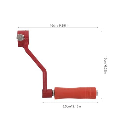 Hand Crank Honey Extractor Handle - Stainless Steel Honey Equipment Replacement Parts for Bee Farmers Manual Beehive Tool Accessory Honeycomb