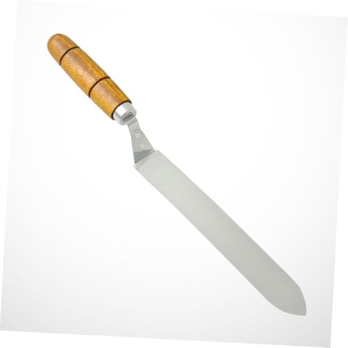 Stainless Steel Uncapping Knife with Handle Efficient Honey Scraper for Beekeeping Essential Tool for Harvesting Honey Compact and Easy to Use