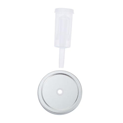 Mason Jar Fermentation Lid Kit 87mm Wide Mouth with Airlock Fermenter Jar Lids for Pickles and Vegetable Fermenting Home Canning Set and 1 Fermentation Tool Random Color