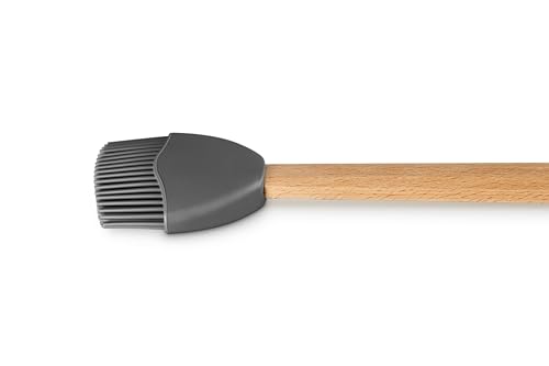 Le Creuset Silicone Signature Basting Brush, Oyster - color: Oyster