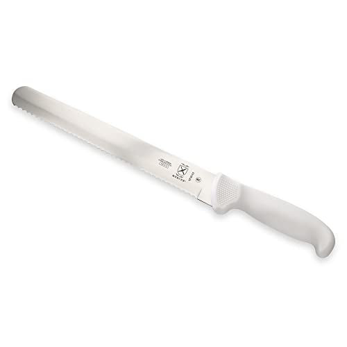 Mercer Culinary Ultimate White 10" Wavy Edge Slicer Knife - style: Wavy Edge Slicer Knife 10 Inch