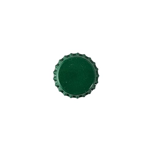 FastRack 288 Oxygen Absorbing Beer Bottle Caps | 26mm Pry-Off Green Standard Homebrew Bottle Tops for Glass Bottles | PVC-Free Beer Crown Caps for Bottling - color: Green