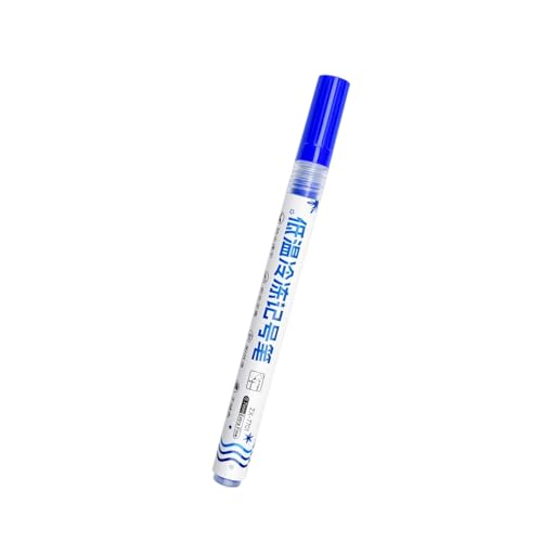 Multipurpose Cold Marker Freezer Marker Pen Ideal for Clear Legible Writing on Various Packaging Materials Quick Dry - color: Blue