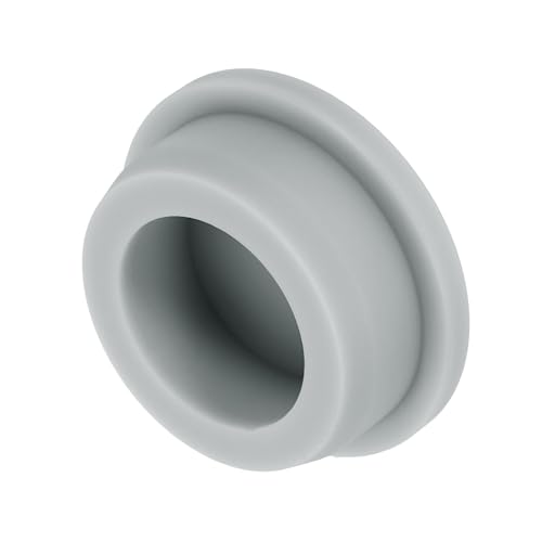 uxcell Silicone Rubber Plug, High Temp Round Hole Plug Waterproof Rubber Stopper Pipe End Caps Fit 31.3mm/1.23" for Bathtub Bottle Sealing, Grey - size: 31.3mm/1.23"