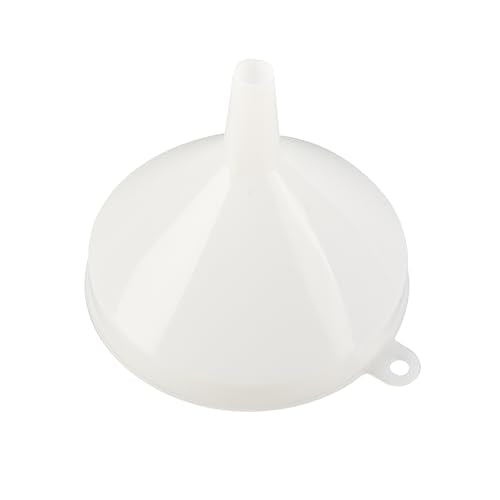Restaurantware-Met Lux 16-ounce Plastic Funnel, 1 Plastic Funnel - Precise Spout, White Pouring Tool, Wide Spout, For Transferring Ingredients - size: 16 oz, style: Funnel