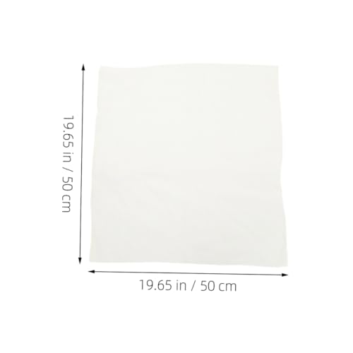 VICASKY 2pcs Fine Mesh Cheese Filter Cloth Reusable Food-grade for Cheese Making Juice Butter Straining Cotton Unbleached for Kitchen