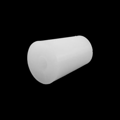 10 Pcs Silicone Stoppers,Standard 1# Rubber Stopper Bungs with 6mm Aperture Single-Hole for Flask, Plug Holes, Lab - size: 1#