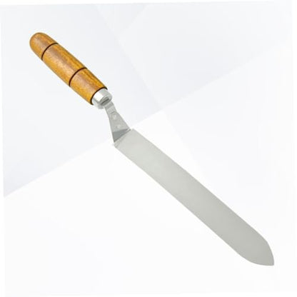 Stainless Steel Uncapping Knife with Handle Efficient Honey Scraper for Beekeeping Essential Tool for Harvesting Honey Compact and Easy to Use