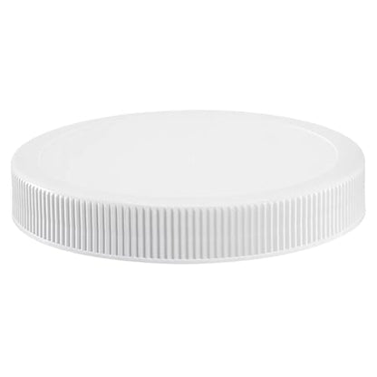 89mm (3.50") Fit -3 Pack White Plastic Lids – PE Foam Liner, Food-Grade, Leak-Resistant Caps (Jars Not Included) By The Kombucha Company - color: White, size: Plastic