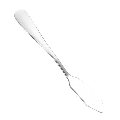 Stainless Steel Butter Knife Cheese Dessert Jam Spreaders, Kitchen Accessories Breakfast Tool Butter Tool(silver) - color: Silver