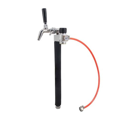 Portable Beer Keg Dispensing Kit CO2 Picnic Tapping System Fit Most Size Kegs Compatible Tr21*4 Gas Cylinder Homebrew Kegging(C) - color: C