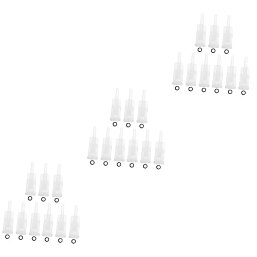 PRETYZOOM 3sets Air Locks for Home Brewing Practical One Way Valve for Fermenting Wine and Beer Wine Making Equipment for Freshness 6pcs*3