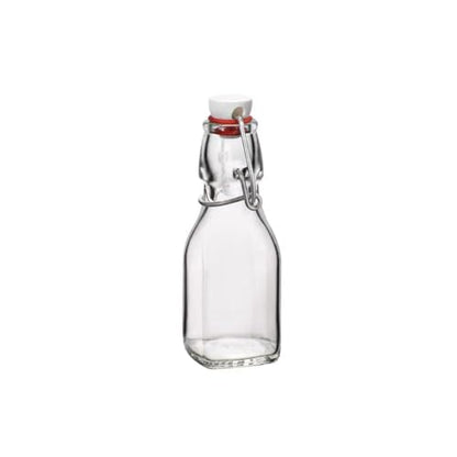 Bormioli Rocco Swing Bottle - 12.5CL (4.25 oz) - Clear - size: 4.25 oz. (Set of 20)