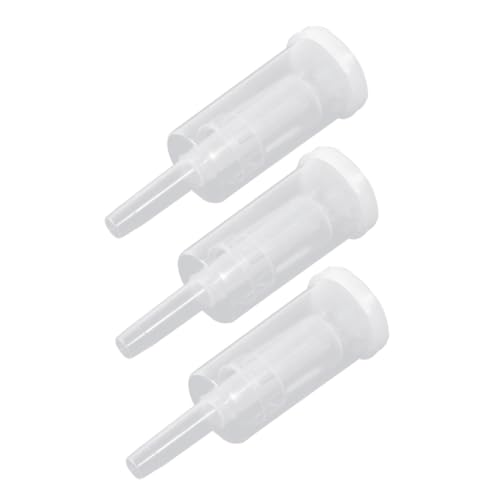 Luxshiny Brewing Airlock Kit 3 Sets of Airlocks for Fermenting Brew One-Way Valves Check Valves for Wine Beer Making