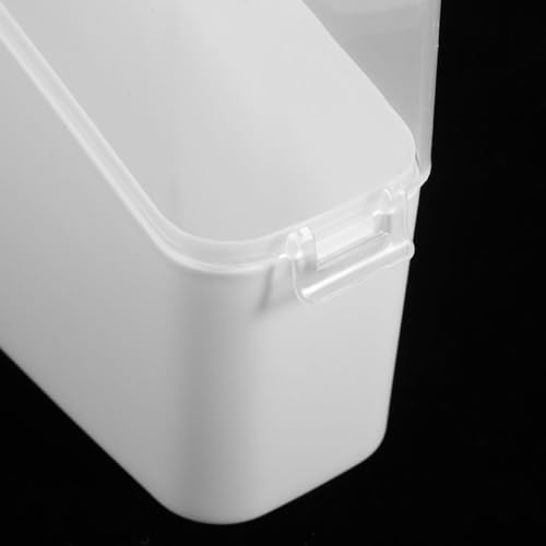 LALAFINA 2pcs Cheese Slice Storage Boxes with Lids, Fridge Cheese Holder Containers for Refrigerator Organization, Food Preservation Boxes for Kitchen and Tea Bag Sorting
