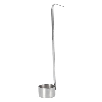 Stainless Steel Wine Ladle Spoon Long Handle Easy Gripping Smooth Edge Wine Dipper Beer Pouring Measure Liquid Spoon for Kitchen(50ML) - size: 50ML