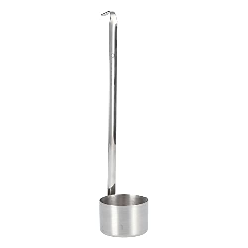Buachois Wine Ladle, Stainless Steel Spoon with Hanging Hole and Pouring Spout Design for Kitchen Wine Beer Oil Vinegar Measuring (304 wine extract 250ML) - size: 304 wine extract 250ML