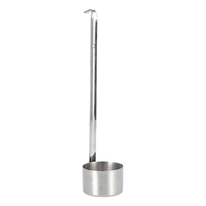 Buachois Wine Ladle, Stainless Steel Spoon with Hanging Hole and Pouring Spout Design for Kitchen Wine Beer Oil Vinegar Measuring (304 wine extract 250ML) - size: 304 wine extract 250ML