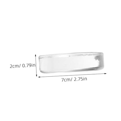 KICHOUSE 3pcs Heavy Duty Glass Weights Kit for Fermenting for Sauerkraut and Pickles
