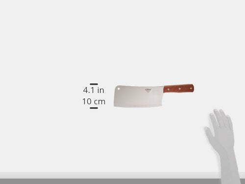Winco 8" Heavy Duty Chinese Cleaver with Wooden Handle, 3-1/2″ - size: 8", style: Chinese Cleaver/Wooden Handle