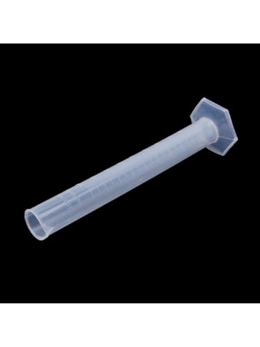 1PC 100ml Plastic Graduated Cylinder with Base Hydrometer Test Tube for Homebrew Beer Wine Making Lab Measuring