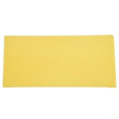 10pcs Beehive Foundation, Beehive Waxed Coated Foundation Sheet Beeswax Foundation Sheet Beekeeping Equipment