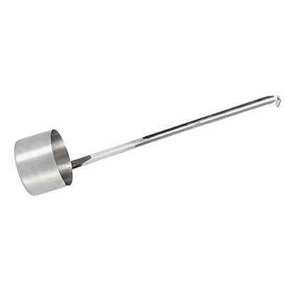 Buachois Wine Ladle, Stainless Steel Spoon with Hanging Hole and Pouring Spout Design for Kitchen Wine Beer Oil Vinegar Measuring (304 wine extract 500ML) - size: 304 wine extract 500ML