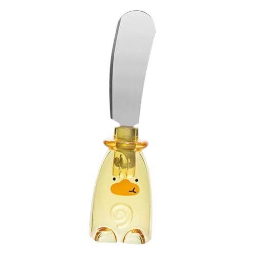 PRETYZOOM Stainless Steel Sauce Knife Small Cheese Knife Cream Cheese Spreader Dip Spreader