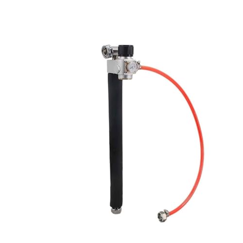 Portable Beer Keg Dispensing Kit CO2 Picnic Tapping System Fit Most Size Kegs Compatible Tr21*4 Gas Cylinder Homebrew Kegging(A) - color: A