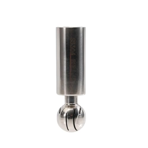 Rotating CIP Spray Ball with 1/2" Male BSPT Connection Stainless Steel 304 Homebrew Conical Fermenter Brew Kettle Keg CIP Washin