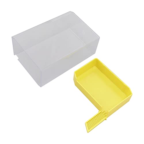 SUNGOOYUE Bee Watering Station, ABS Beehive Water Dispenser Entrance Feeder 1100ml Capacity, Drinking Equipment with Easy Refill for Beekeeping Use Outdoor Apiary