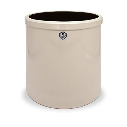 Gardener's Supply Company 8587577 5-Gallon Stoneware Pickling Crock