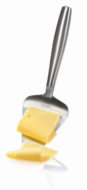 Boska Stainless Steel Cheese Slicer - Copenhagen For All Types of Cheese - Multi-Functional Cheese Slicer - Handheld Slicer - Silver Non-Stick - Dishwasher Safe - For Kitchen Cooking - style: Cheese Slicer