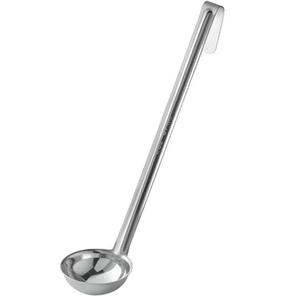 OCS Parts Pro Series Stainless Steel Culinary Ladle | 2-Ounce | One-Piece Dishwasher Safe Home, Restaurant, Buffet and Catering Serving Ladle for Sauces, Soup, Gravy, and Salad Dressing - size: 2 Ounce