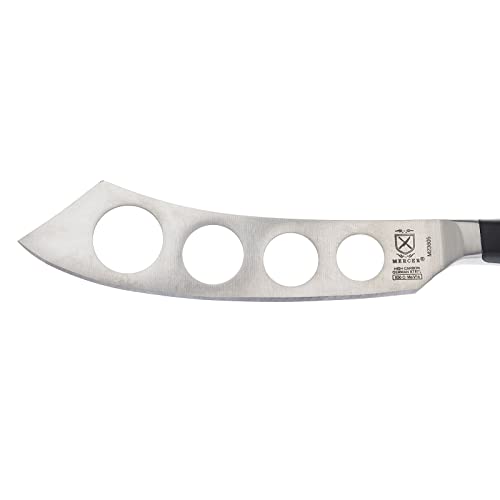 Mercer Culinary Renaissance Soft Cheese Knife, 5-Inch - color: Black Handle, size: 5-Inch Soft Cheese Knife