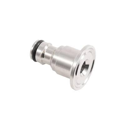 34mm TC to Garden Connector - Stainless Steel 304 Tri Clamp Garden Adapter for Homebrew Brewery Conical Fermenter Parts