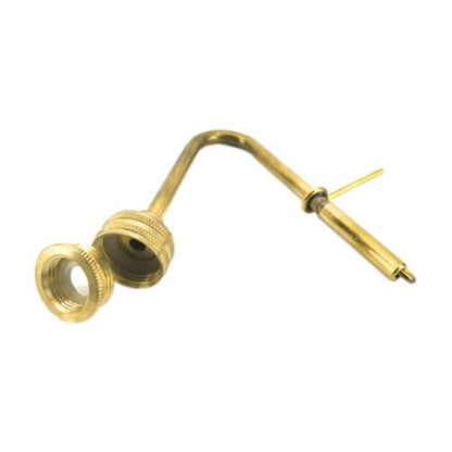 Brass Jet Bottle & Carboy Washer – Automatic Cleaning for Homebrew Beer, Fits Sink Faucet With Adapter & Rubber Seal