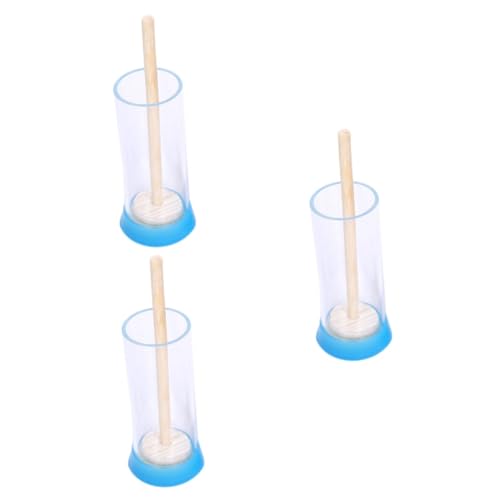 BESPORTBLE 3pcs Marker Bottle Queen Marking Cages Plastic Beekeeping Bottles for Easy Identification of Lightweight and Beekeeper Accessories Stick